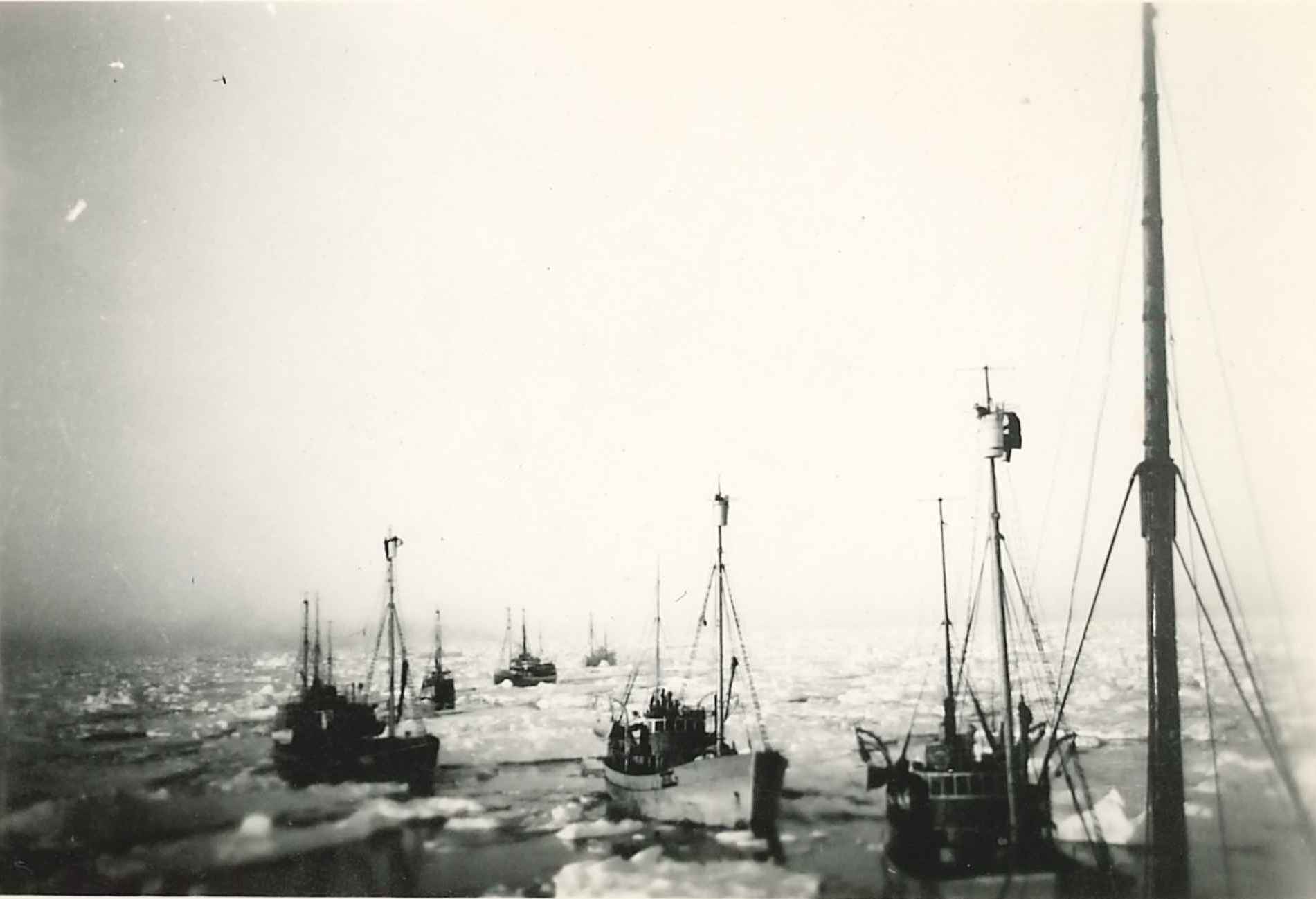 Påskeorkanen i Vestisen 1952