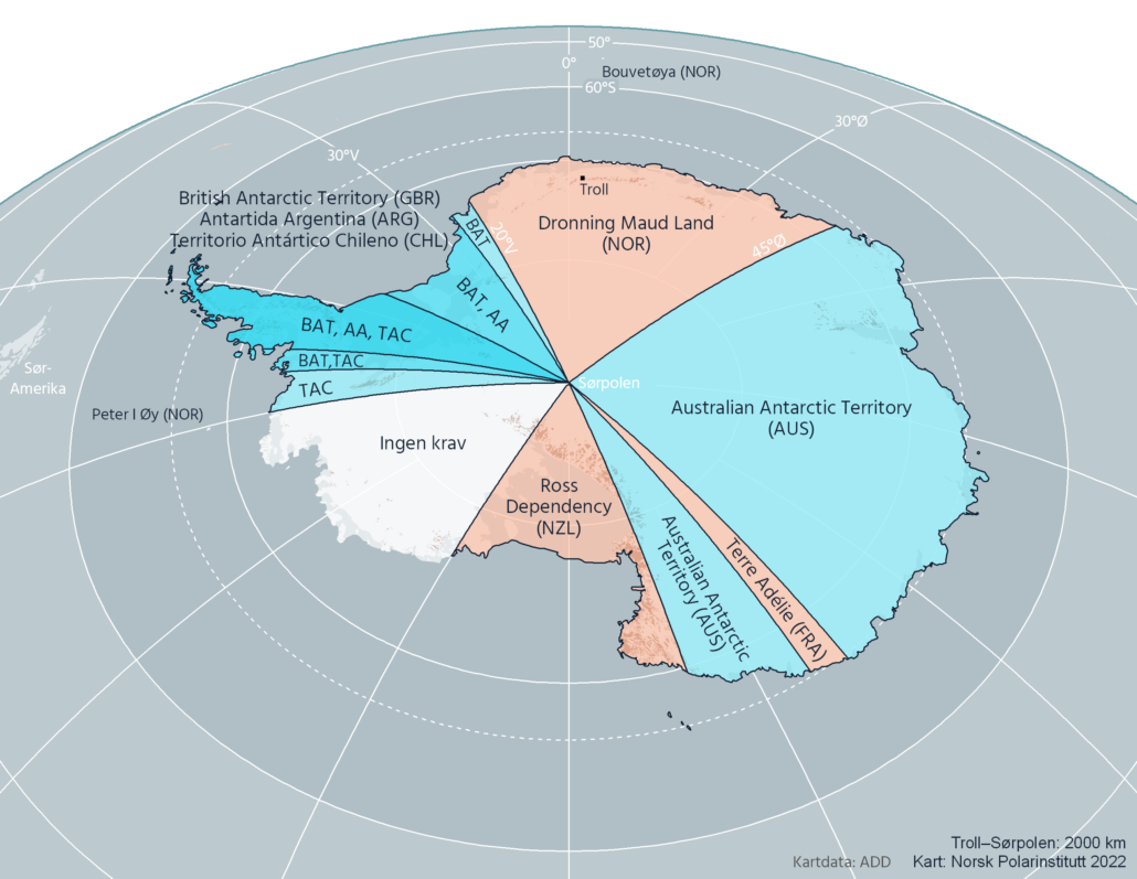 Kravområder i Antarktis