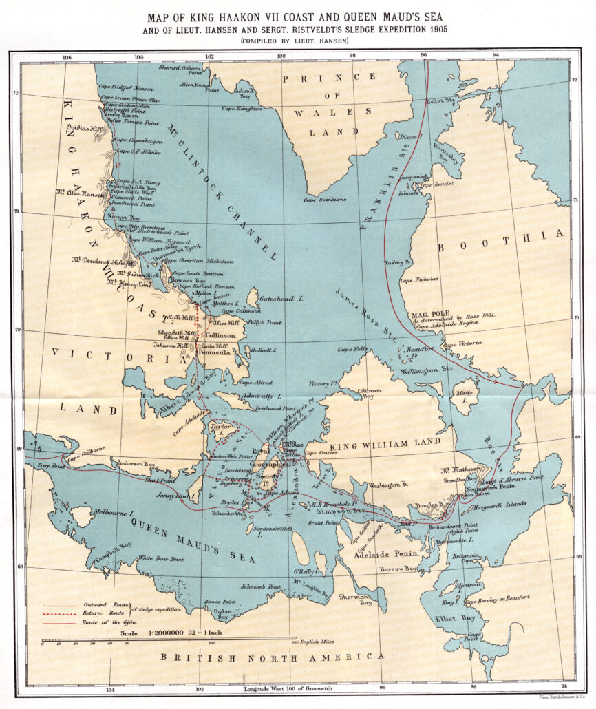 Kartlegging av King Haakon VII Kyst 1905